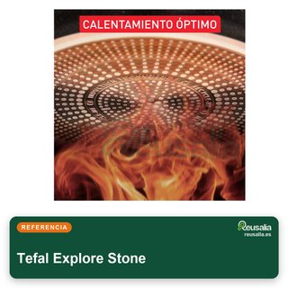 Tefal Explore Stone sartén 24 cm aluminio