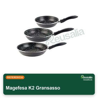 Magefesa K2 Gransasso juego sartenes 18-24cm