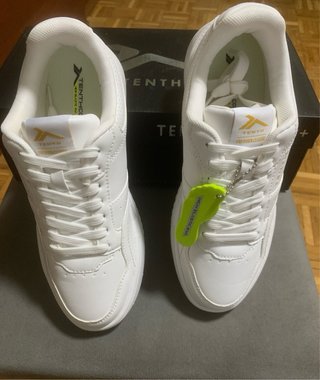 Zapatillas Tenth Talla 39 Blancas