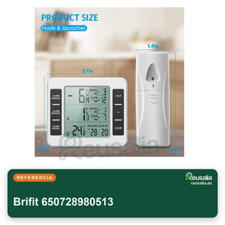 Brifit termómetro digital frigorífico congelador
