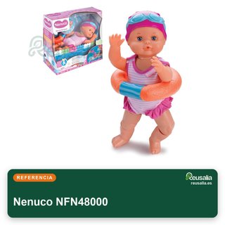 - Nenuco muñeca nadadora articulada niños