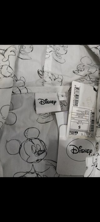 Camisa Mickey Mouse Blanca