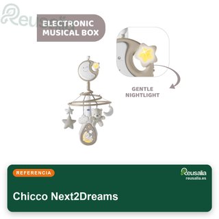Chicco Next2Dreams móvil bebé cuna música luz