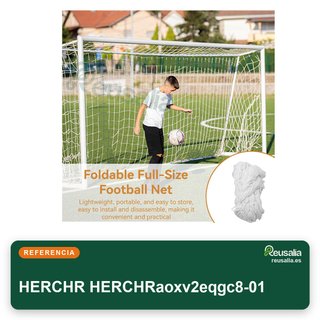 Red de fútbol entrenamiento niños 6x4ft