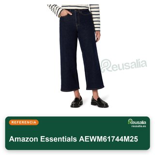 Amazon Essentials vaqueros mujer talle alto