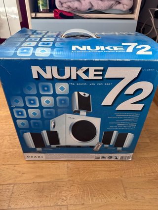 Sistema altavoces 5.1 Ozaki NUKE72
