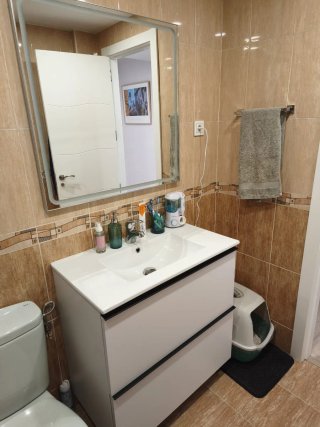 Mueble de baño 80x46 cm con lavabo