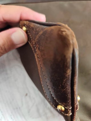 Bolso bandolera vintage Prada marrón