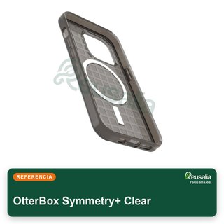 OtterBox Symmetry+ Clear funda delgada resistente