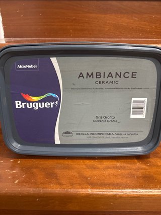 Pintura Bruguer Ambiance Ceramic Gris Grafito