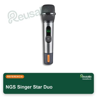 - NGS Singer Star Duo micrófonos inalámbricos