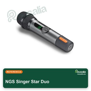 - NGS Singer Star Duo micrófonos inalámbricos