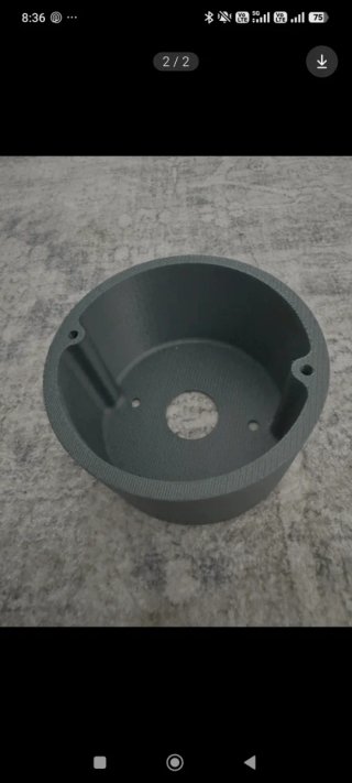 Soporte luz antiniebla Defender 90