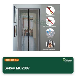 Sekey mosquitera magnética para puerta