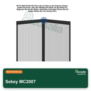 Sekey mosquitera magnética para puerta