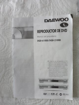 Reproductor DVD Daewoo DQD-2100D