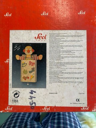 Carillon da Parete Sevi 7253 Clown Paglia