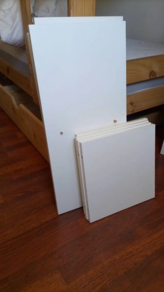Estantería modular blanca