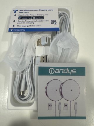 2 Cargadores Inalámbricos Magnéticos Oandys
