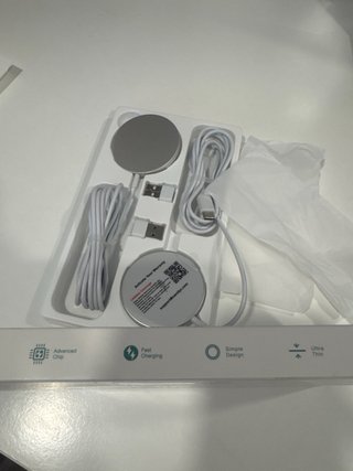 2 Cargadores Inalámbricos Magnéticos Oandys