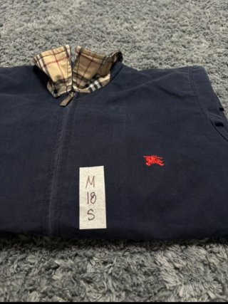 Chaqueta Harrington Burberry Azul marino