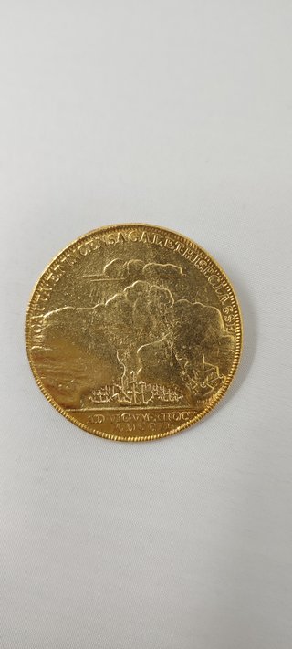 Moneda Batalla Rande Vigo 1702 Reina Ana Réplica.