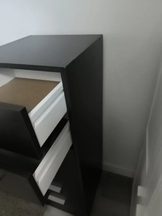 Cómoda alta 6 cajones vengué