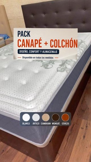 Pack Canapé + Colchón