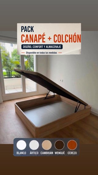 Pack Canapé + Colchón