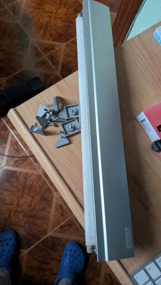 DOS CORTINAS BALNCAS PARA VELUX.