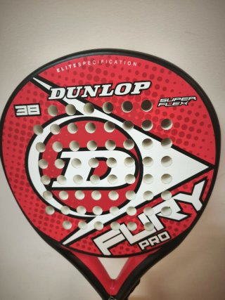 Pala Padel Dunlop Fury Pro 38