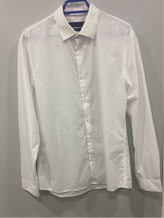 Camisa Blanca Manga Larga Lefties