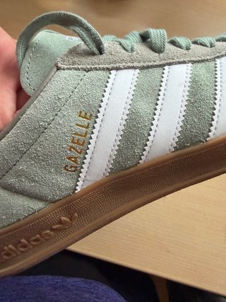Zapatillas Adidas Gazelle Verdes y Marrones