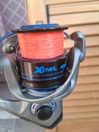 Canna da pesca surfcasting con mulinello mitchell