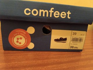 Zapatillas Comfeet Mujer Negras