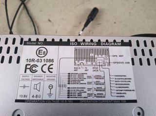 99389 sistema audio / radio mercedes-benz sprinter