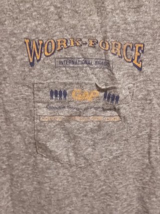 Camiseta GAP Work Force nueva