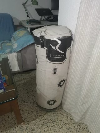 Saco de boxeo con dianas