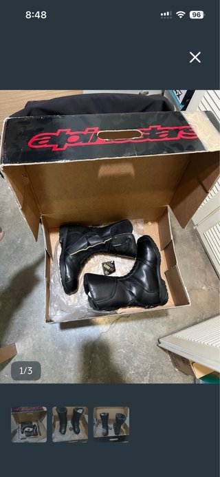 Botas Moto Alpinestars Gore-Tex Mujer Talla 36