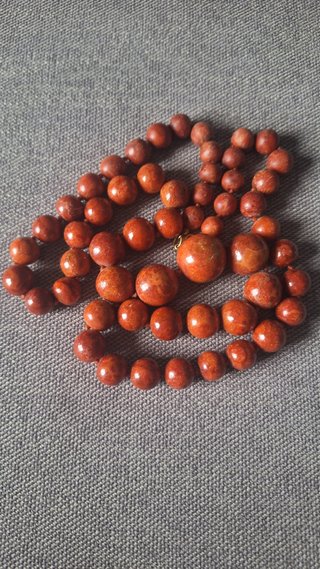 Collana e orecchini corniola
