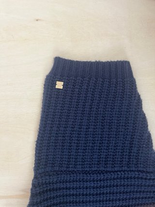 Elisabetta Franchi Coprispalle blu Lana 50% 42 S/M