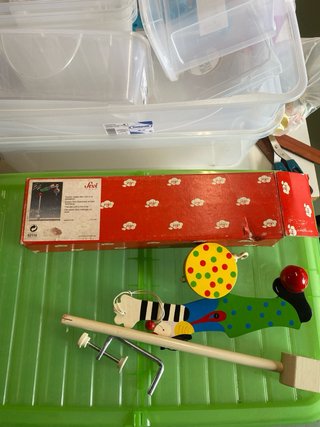 Carillon Culla Legno Sevi Clown Equilibr