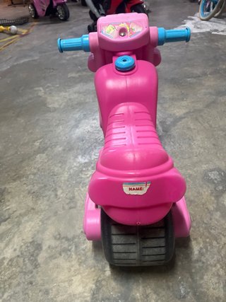Moto de plástico Molto Girls rosa