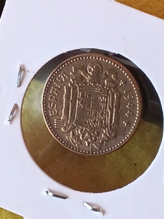 Moneda 1 Peseta 1944