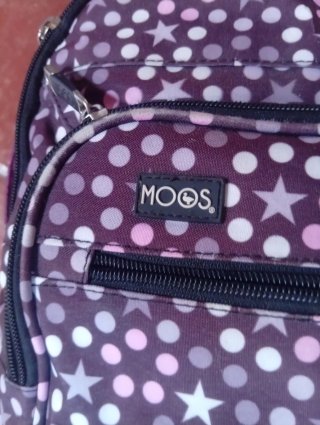 Mochila escolar MOOS + carro con ruedas