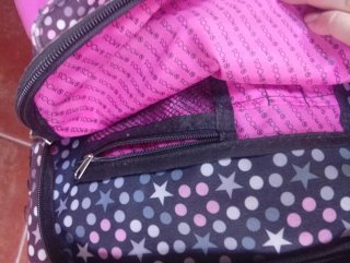 Mochila escolar MOOS + carro con ruedas
