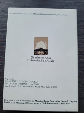 Colección 10 Postales Biblia Políglota Complutense