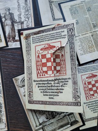 Colección 10 Postales Biblia Políglota Complutense