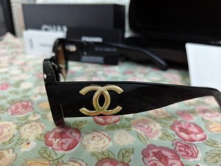 Gafas de sol Chanel Negras Marrones