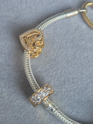 Pulsera Pandora Corazón y Atrapasueños